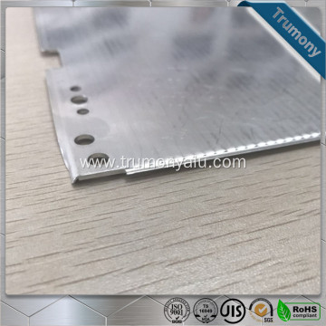 Aluminum heat sink heat pipe flat plate cooling